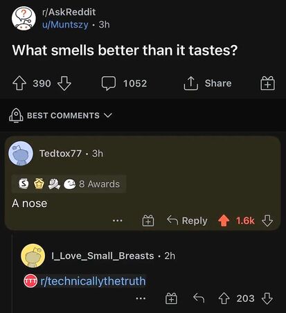 Technically the truth