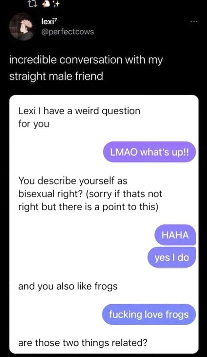 We never got an answer