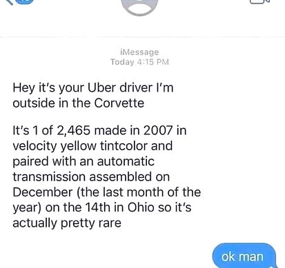 Car guy behaviour