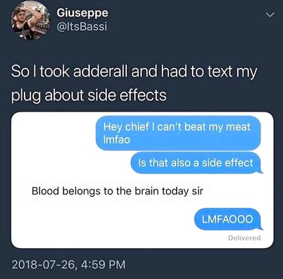 Blood belongs to the brain today