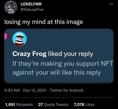 Crazy frog NFT's