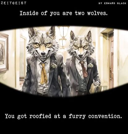Inside you are two wolves