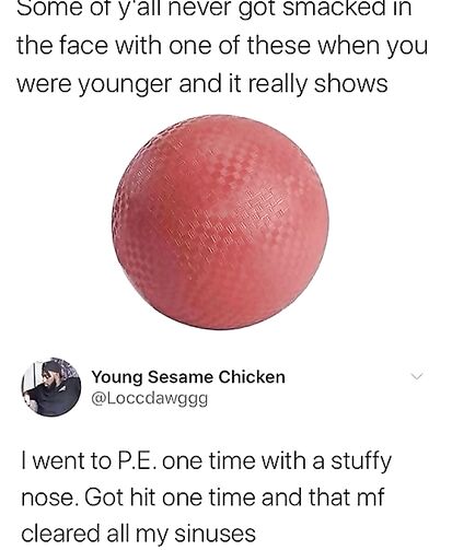 Hidden health benefits of being clobered