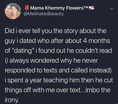 Literacy changes a man