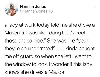 A Mazderati The Best Car