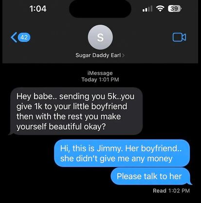 Please talk to her
