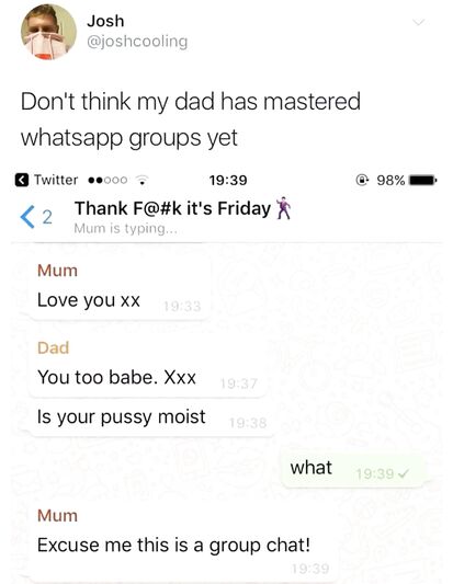 Family dinner has never been this awkward before