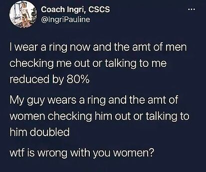 Something wrong with people!