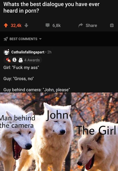 John, please