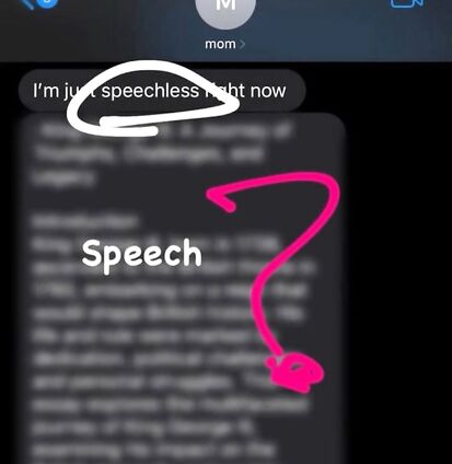 Speechless right now