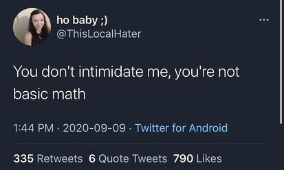 Basic math is scary