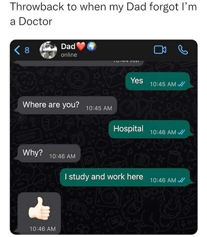 Gave him a little scare!