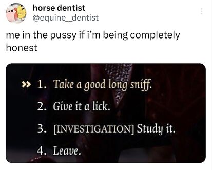 Relationship with the pussy