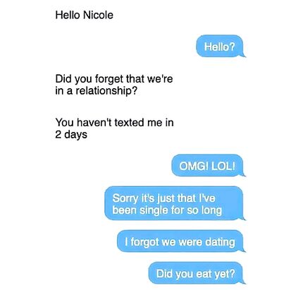Not the best start to a relationship