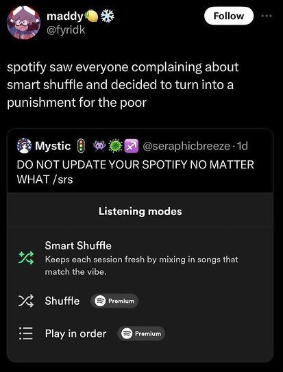 Spotify FAIL