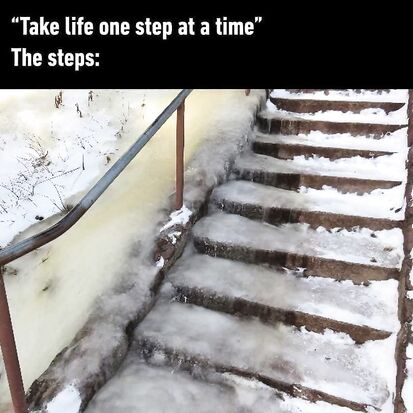Life is slippery