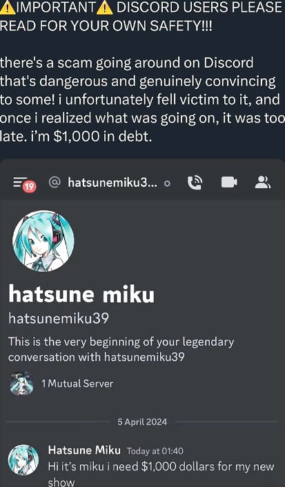 Would you fall for this?