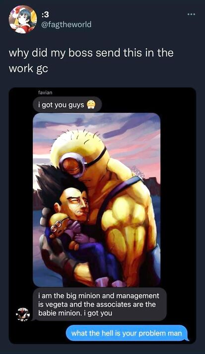 Not the message you would want to get