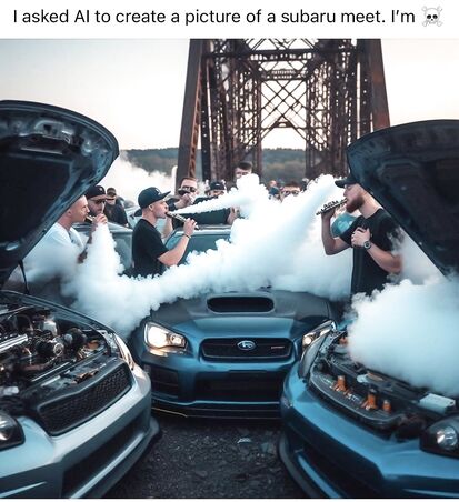 Subaru meet according to AI