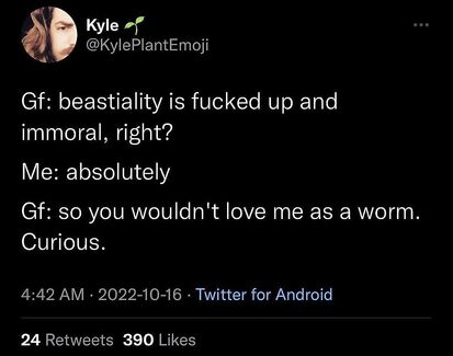 Asking the important questions!