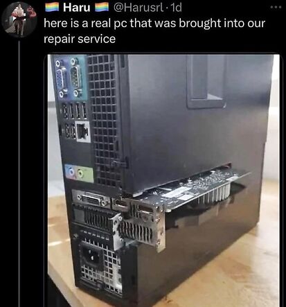 A technicians worst nightmare