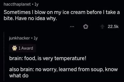 Food is very temperatue