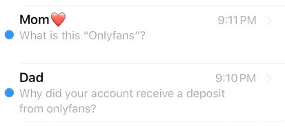 Got caught on onlyfans