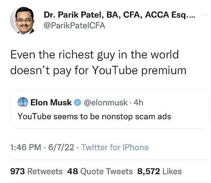 It's not about the money