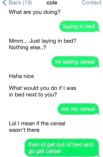 Flirting is hard!
