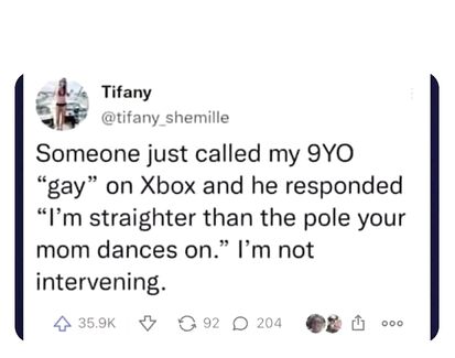 Advanced banter!