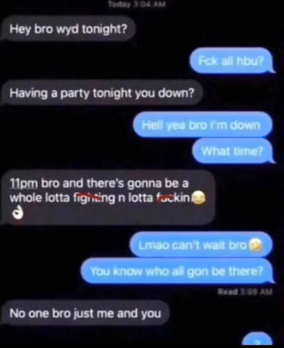 We're having fun like two bros should