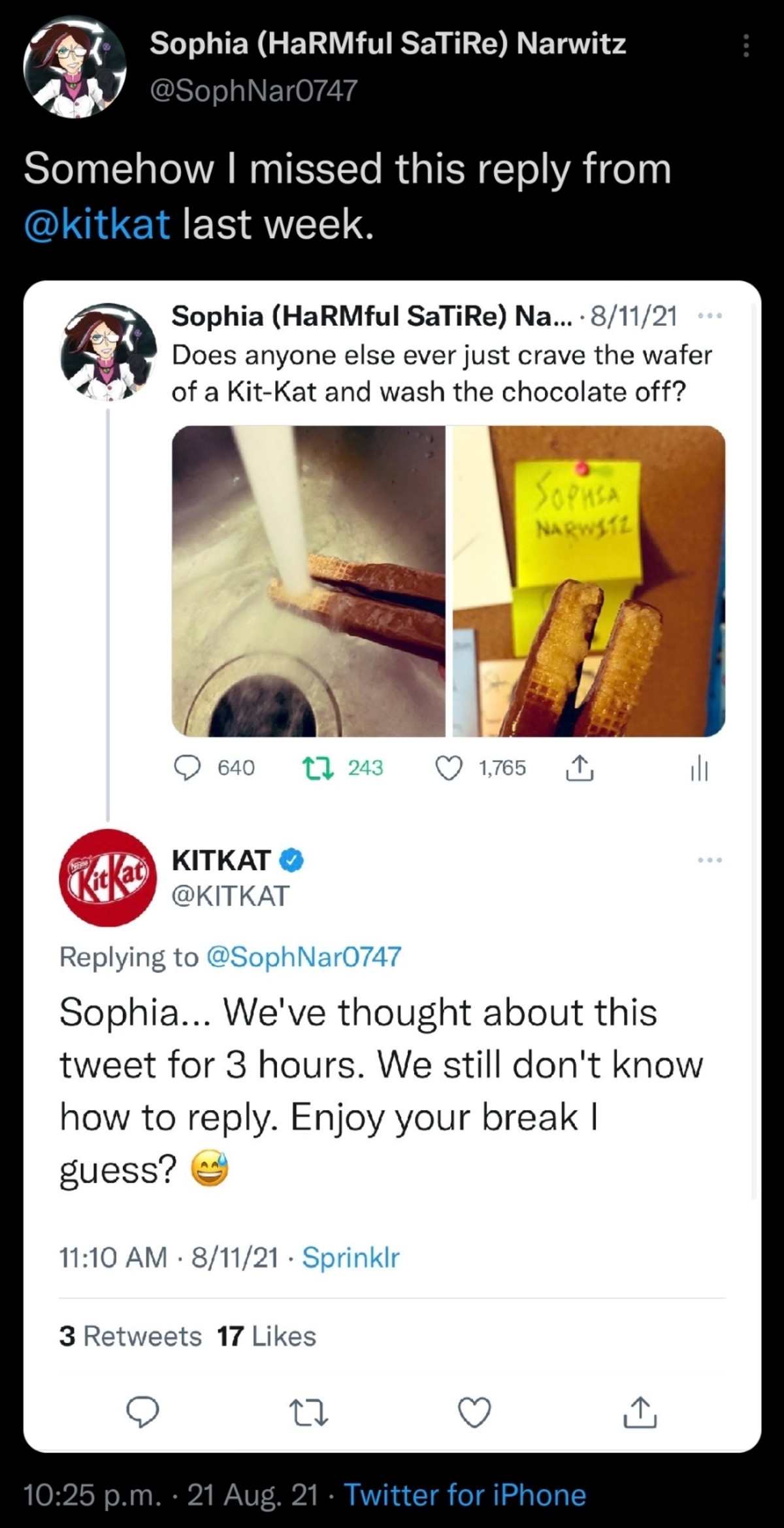 meme memes joke funny banter funnybaner kitkat chocolate food fail fails social 